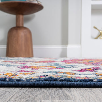 Anaise Ornate Boho Medallion Area Rug